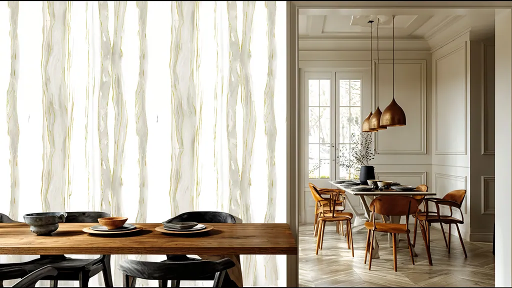 Pared de interior revestida con panel madera natural con vetas orgánicas de Ultrapanel, ambiente 1