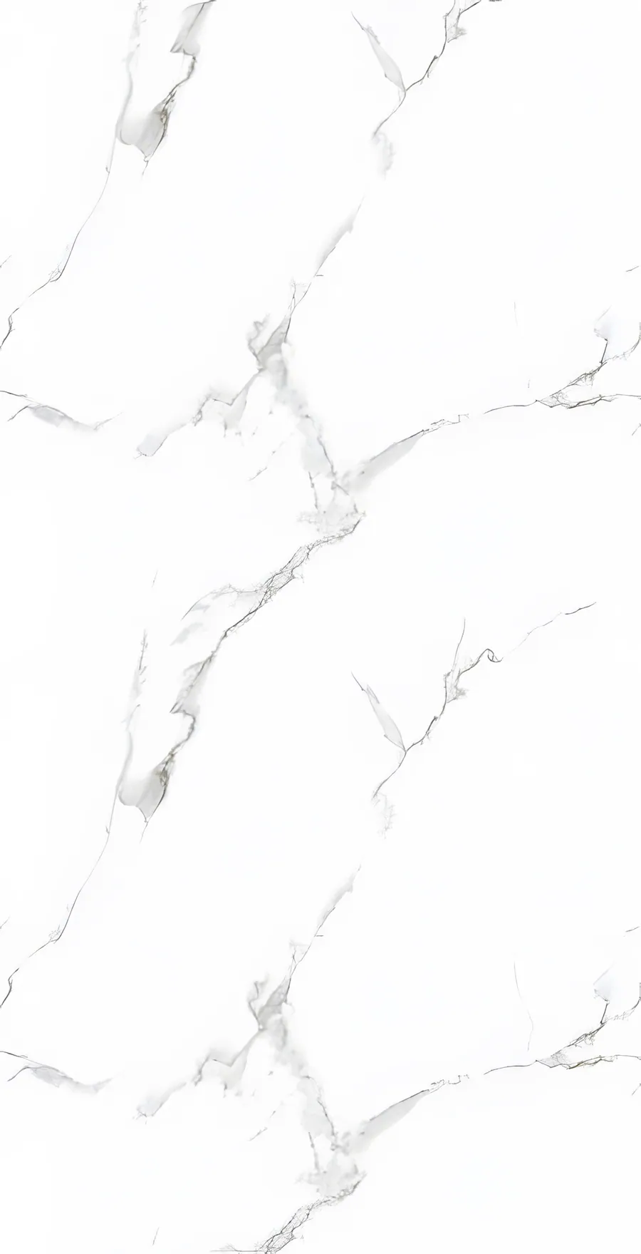 Textura de panel decorativo uPVC mármol blanco con vetas grises sobre fondo blanco para pared de interior