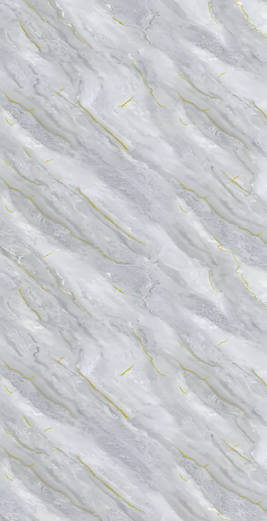 Textura de panel decorativo uPVC mármol gris claro con detalles dorados elegantes para pared de interior