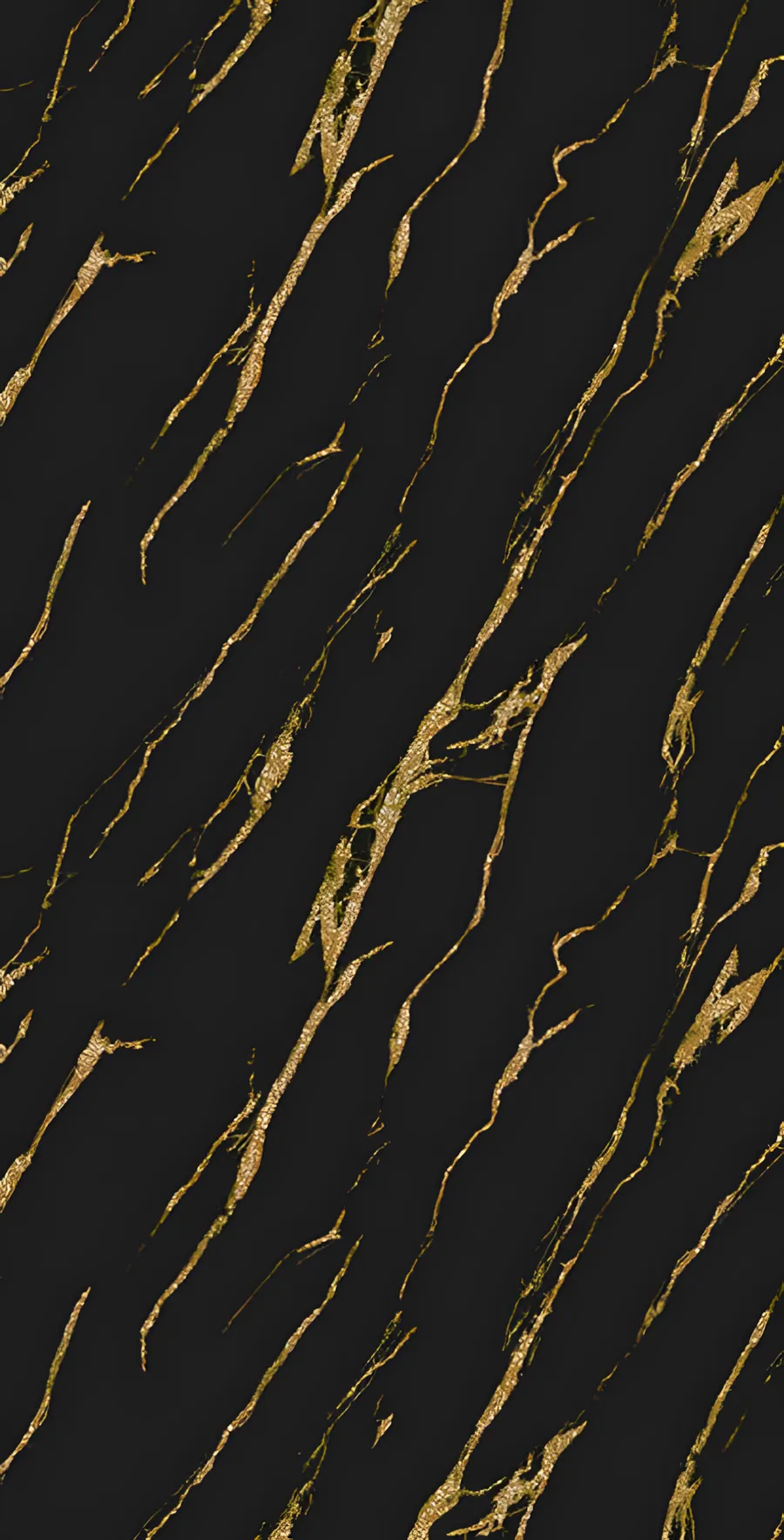 Textura de panel decorativo uPVC mármol negro elegante con vetas doradas para pared de interior