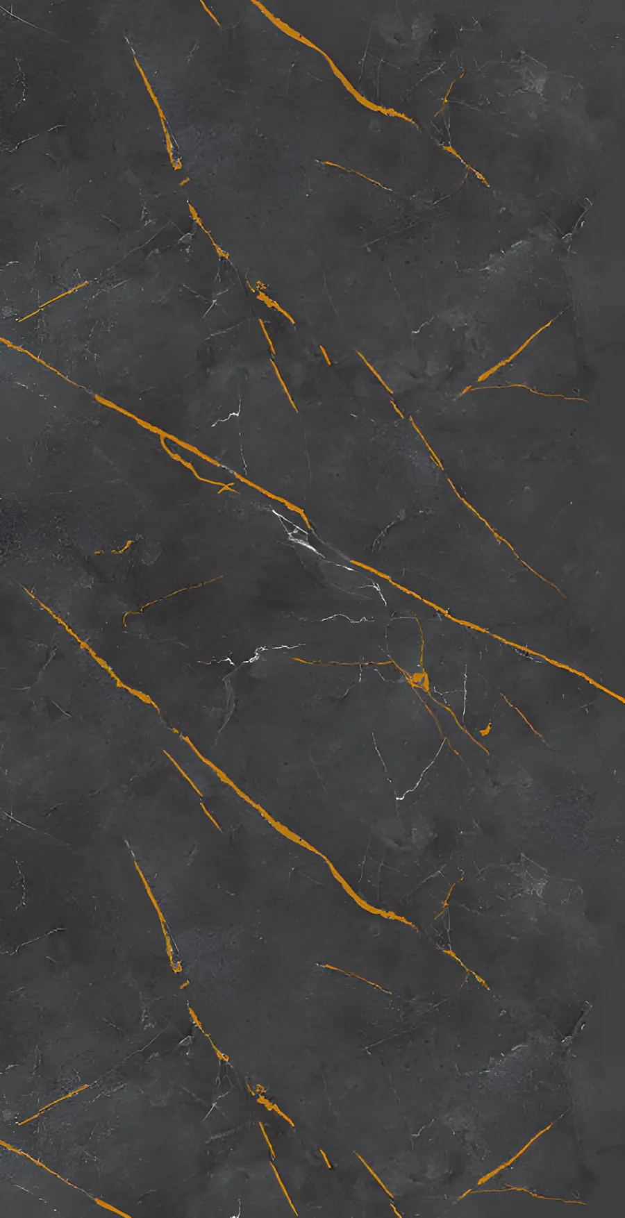 Textura de panel decorativo uPVC piedra fondo oscuro con vetas doradas y finas líneas blancas para pared de interior