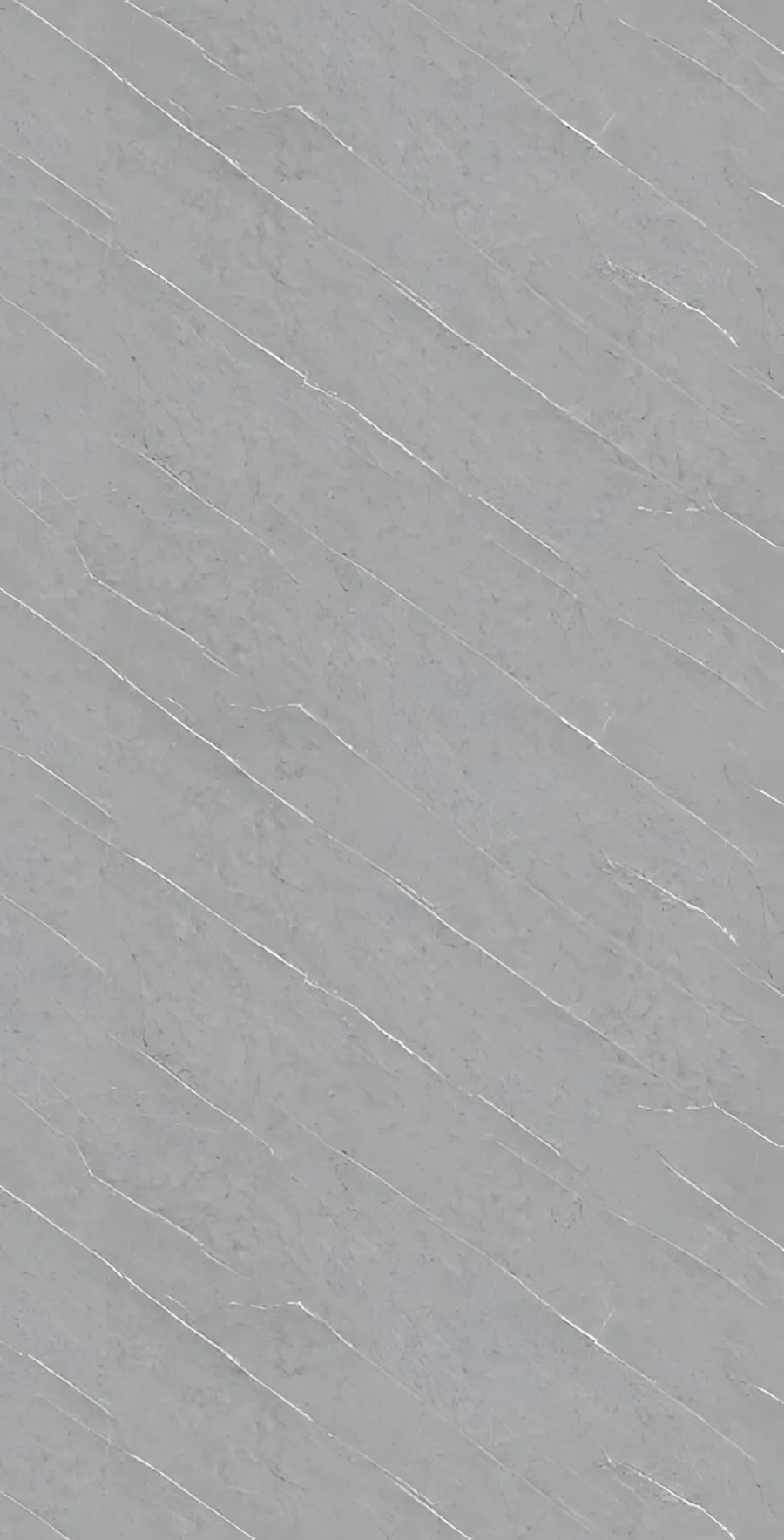 Textura de panel decorativo uPVC piedra gris natural con sutiles vetas blancas para pared de interior